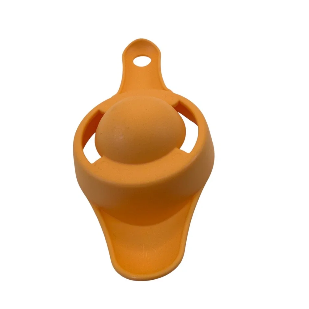VTG Tupperware Orange Egg Yolk Separator Retro Tool Kitchen Homestead Gadget USA